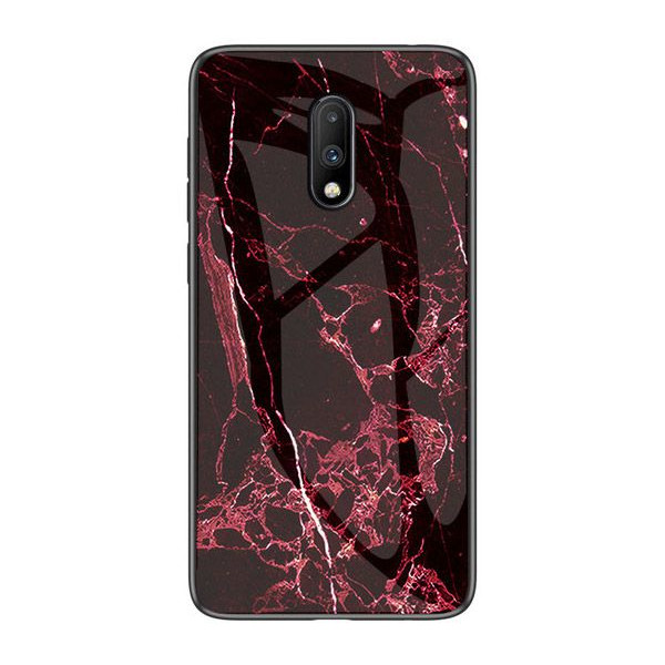 

TPU+Glass Luxury Marble для OnePlus 7 (Марсала) (708040)
