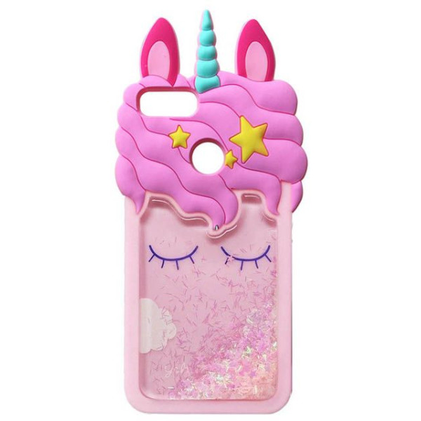 

силиконовый Unicorn 3D для Xiaomi Mi 5X / Mi A1 (Розовый) (621785)