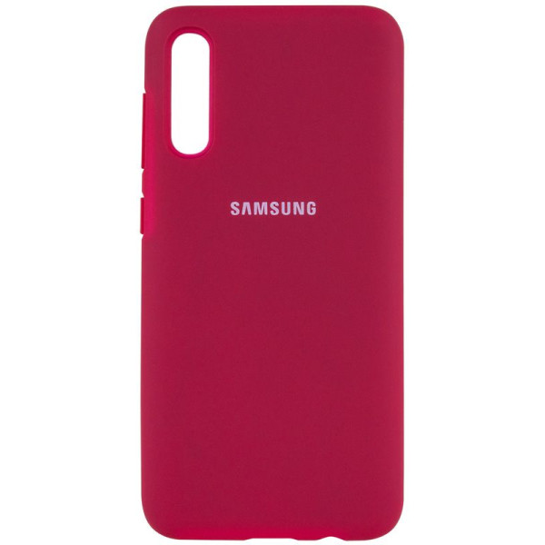

Silicone Case Full Protective для Samsung Galaxy A50 (A505F) (Розовый / Hot Pink) (708997)