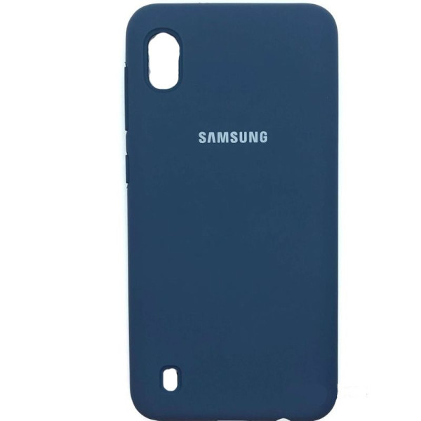 

Silicone Case Full Protective для Samsung Galaxy A10 (A105F) (Синий / Navy Blue) (708979)