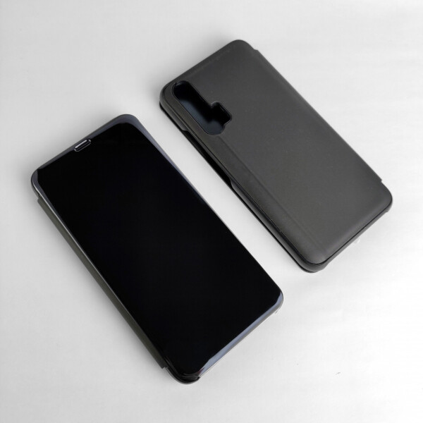 

Чехол-книжка Mirror Clear View для Huawei Nova 5T / Honor 20, 20s Black