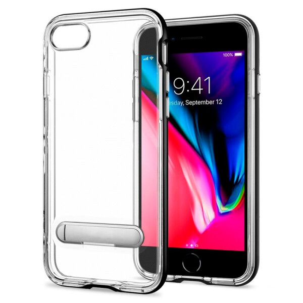 

Чехол Crystall для Apple iPhone 8 с подставкой Black