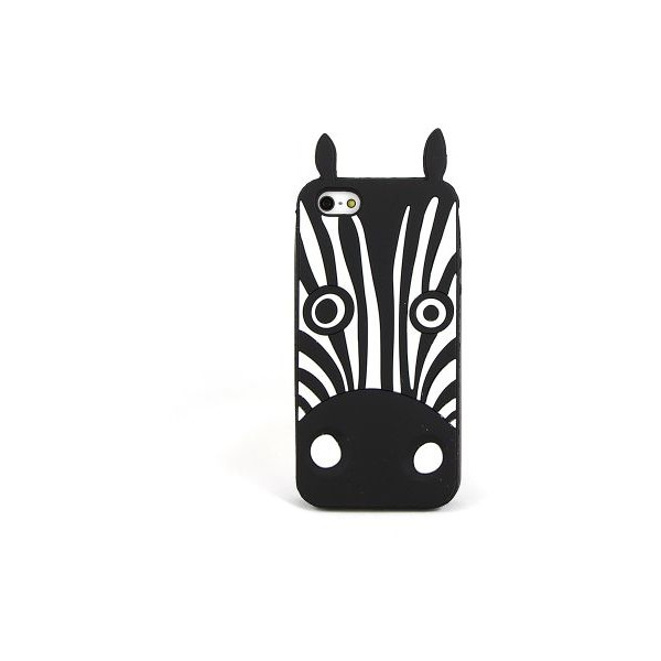 

силиконовая накладка 3D Marc Jacobs для Apple iPhone 5/5S/SE (Зебра) (547534)