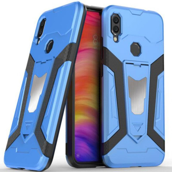 

-подставка ударопрочный защитный Transformer Iron для Xiaomi Redmi Note 7 / Note 7 Pro /Note 7s (Голубой / Blue) (747823)