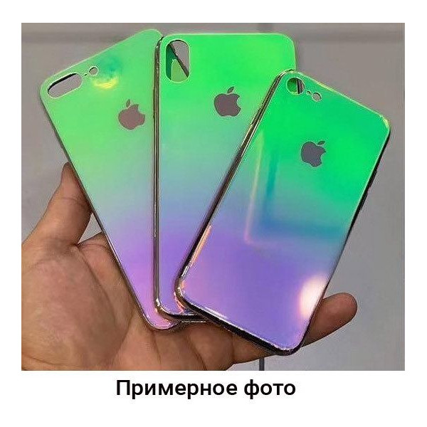 

TPU+Glass Gradient Rainbow с лого для Xiaomi Redmi Note 7 / Note 7 Pro / Note 7s (Зеленый) (737986)