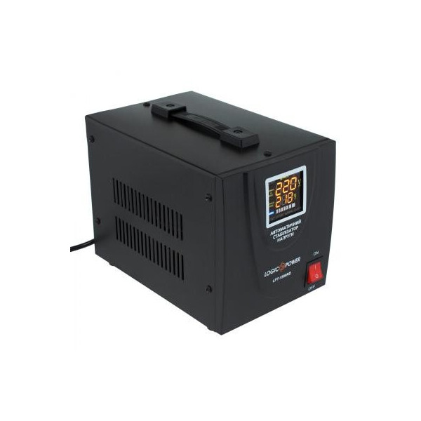 

Стабилизатор LogicPower LPT-1500RD Black (4437)
