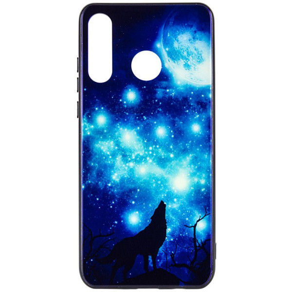 

TPU+Glass Fantasy с глянцевыми торцами для Huawei P Smart Z (Лунная ночь) (718105)