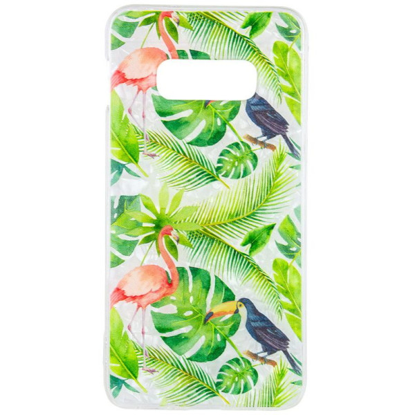 

накладка Glue Case Фламинго для Samsung Galaxy S10e (Зеленый) (708709)