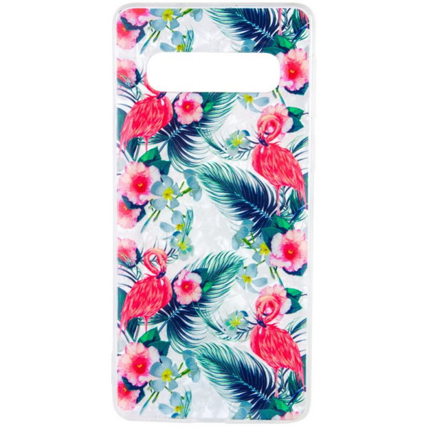 

накладка Glue Case Фламинго для Samsung Galaxy S10+ (Черный) (708706)