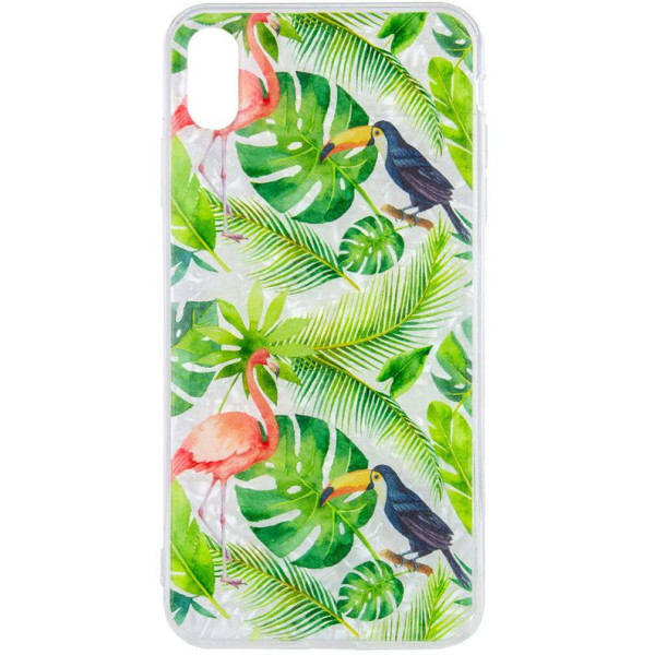 

накладка Glue Case Фламинго для Apple iPhone XS Max (6.5) (Зеленый) (708694)