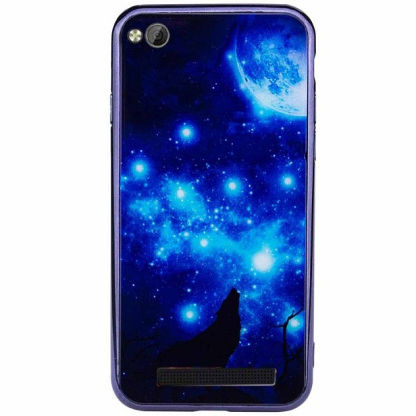 

TPU+Glass Fantasy с глянцевыми торцами для Xiaomi Redmi 5A (Лунная ночь) (662484)