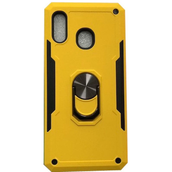 

ударопрочный SG Ring Color магнитный держатель для Xiaomi Redmi 7 (Желтый) (718391)