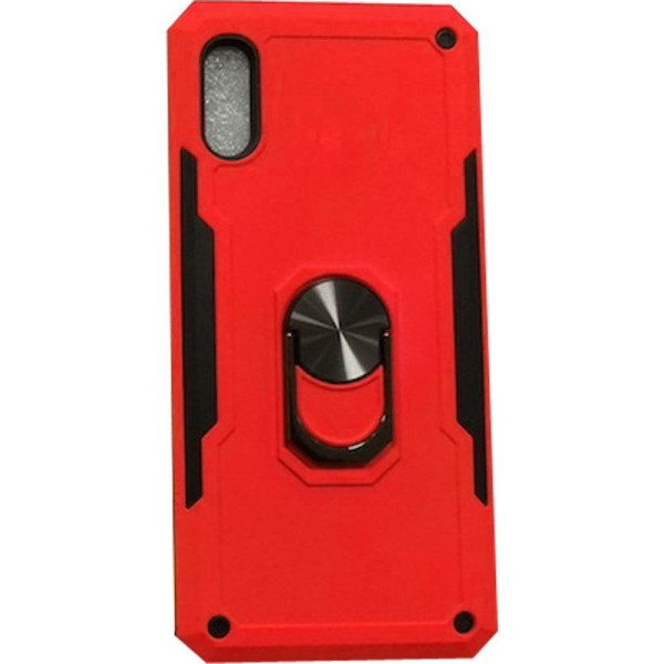 

ударопрочный SG Ring Color магнитный держатель для Samsung Galaxy A10 (A105F) (Красный) (718368)