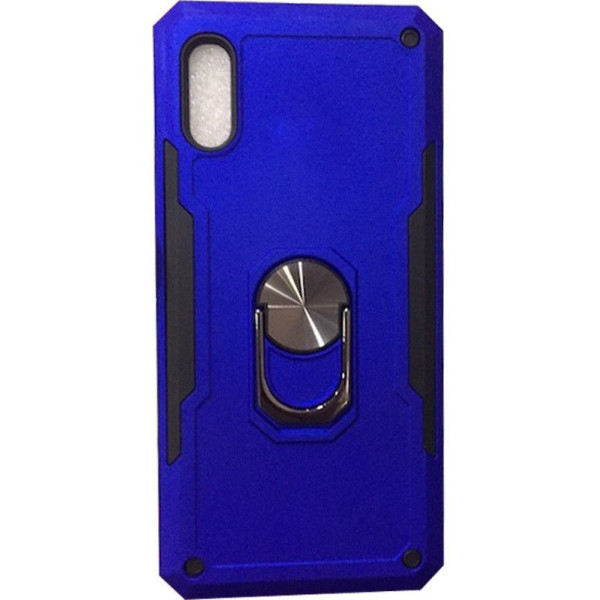 

ударопрочный SG Ring Color магнитный держатель для Samsung Galaxy A10 (A105F) (Синий) (718370)