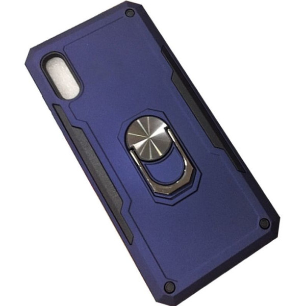 

ударопрочный SG Ring Color магнитный держатель для Samsung Galaxy A10 (A105F) (Темно-синий ) (718371)