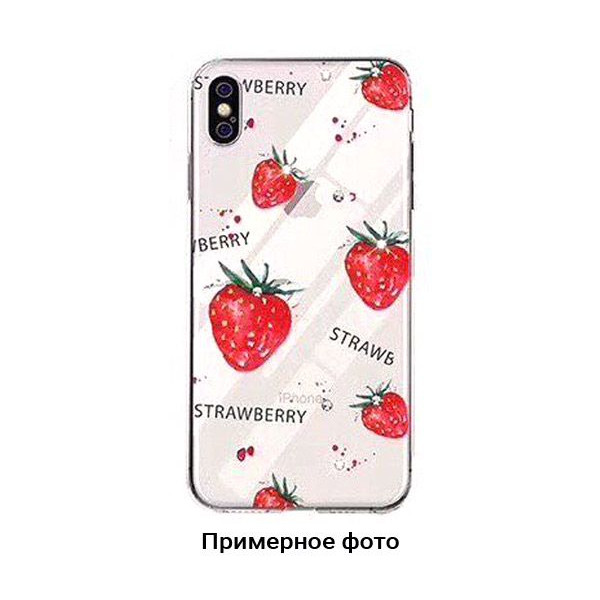

TPU Luxure Diamond full protective для Samsung Galaxy A10 (A105F) (Прозрачный / Клубника) (715251)
