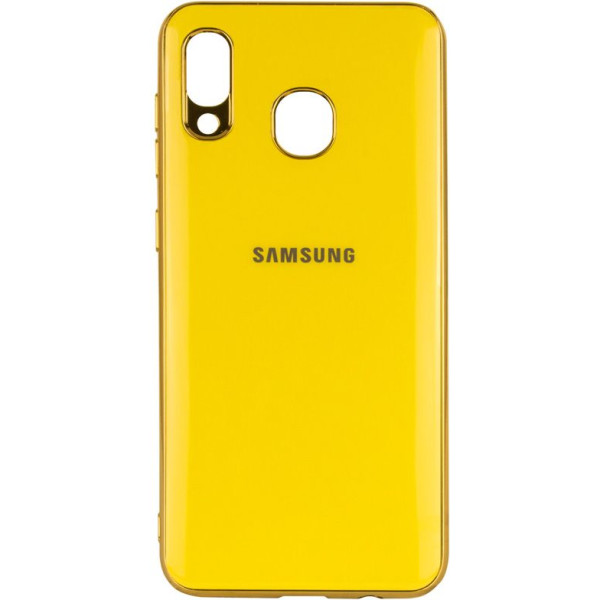 

TPU GLOSSY LOGO для Samsung Galaxy A20 / A30 (Желтый) (713651)