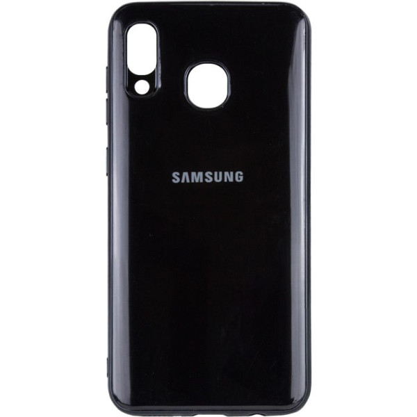 

TPU GLOSSY LOGO для Samsung Galaxy A20 / A30 (Черный) (713658)