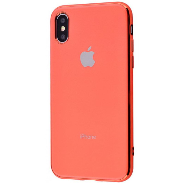 

TPU GLOSSY LOGO для Apple iPhone X / XS (5.8) (Коралловый) (713627)