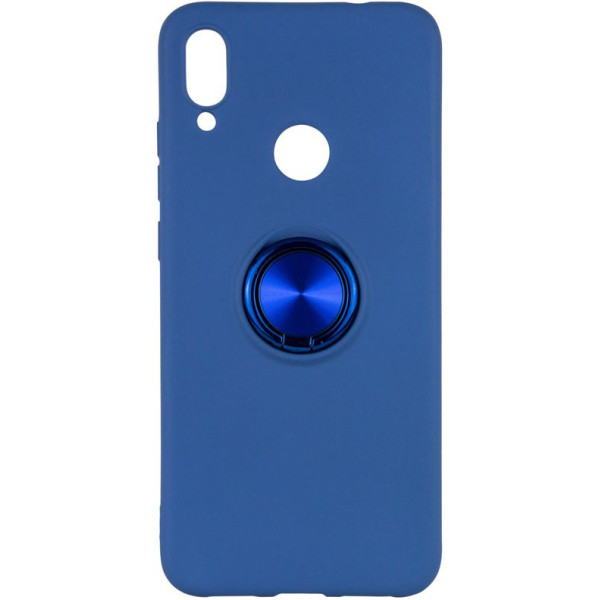 

TPU Summer ColorRing под магнитный держатель для Samsung Galaxy A20 / A30 (Синий) (713384)