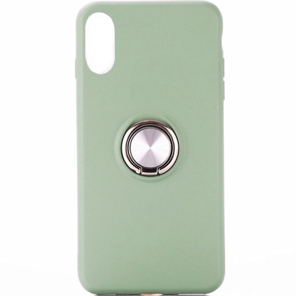 

TPU Summer ColorRing под магнитный держатель для Samsung Galaxy A10 (A105F) (Салатовый) (713375)