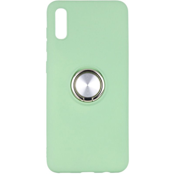 

TPU Summer ColorRing под магнитный держатель для Apple iPhone XS (5.8) (Салатовый) (708290)