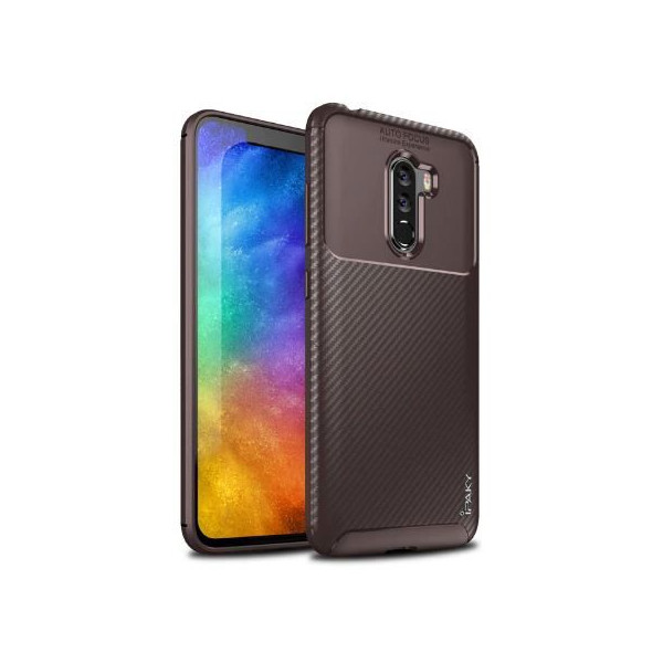 

TPU iPaky Kaisy Series для Xiaomi Poco F1 (Коричневый) (663804)