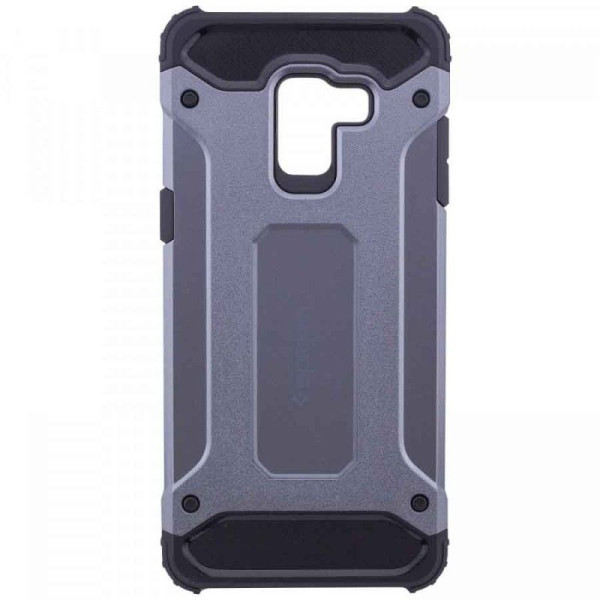 

бронированный противоударный TPU+PC SPIGEN (HC) для Samsung Galaxy J8 (2018) (Серый) (622409)