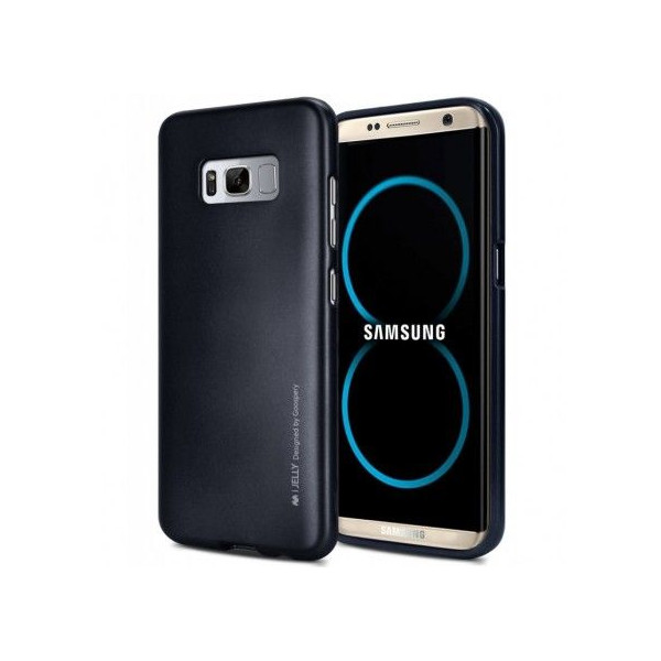 

TPU Mercury iJelly Metal series для Samsung G955 Galaxy S8 Plus (Черный) (59957)