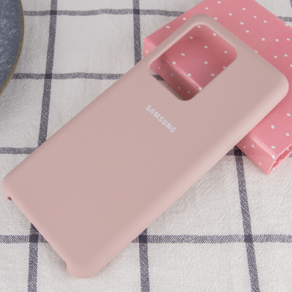 

Чехол Silicone Cover (AA) для Samsung Galaxy S20 Ultra Розовый / Pink Sand (124766)