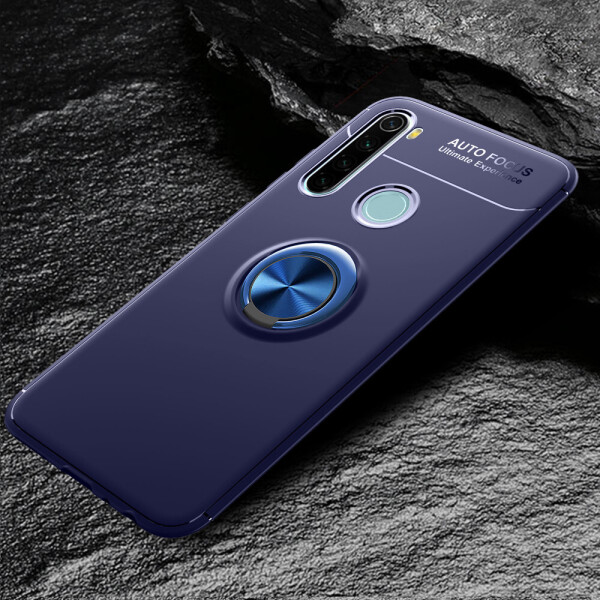 

TPU чехол Deen ColorRing под магнитный держатель (opp) для Xiaomi Redmi Note 8T Синий / Синий (127430)