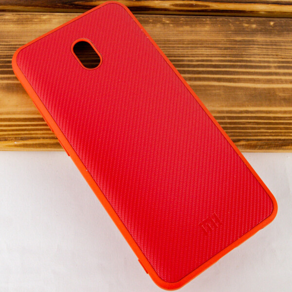 

TPU чехол Fiber Logo для Xiaomi Redmi 8a Красный (121691)