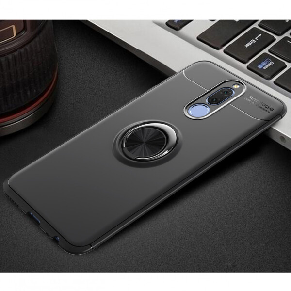 

TPU чехол Deen ColorRing под магнитный держатель (opp) для Xiaomi Redmi 8 Черный / Черный (127427)
