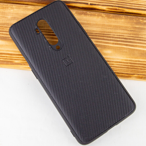 

TPU чехол Fiber Logo для OnePlus 7T Pro Черный (121632)