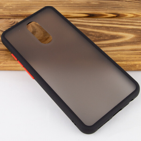 

TPU+PC чехол Color Buttons для Xiaomi Redmi 8 / 8a Черный (121819)