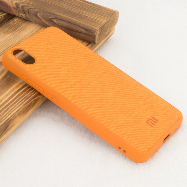 

TPU чехол Textile Logo для Xiaomi Redmi 7A Оранжевый (126146)