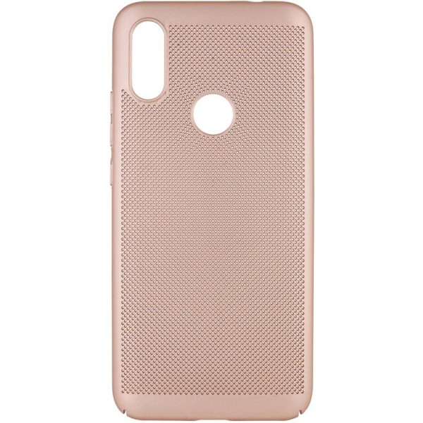 

ультратонкий дышащий Grid case для Xiaomi Redmi 7 (Золотой) (707781)
