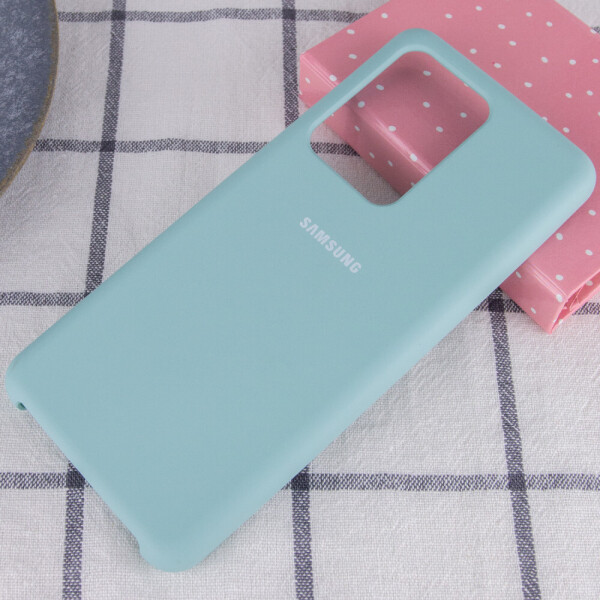 

Чехол Silicone Cover (AA) для Samsung Galaxy S20 Ultra Бирюзовый / Light blue (126257)