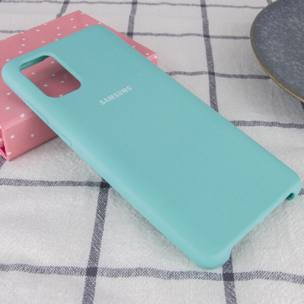 

Чехол Silicone Cover (AA) для Samsung Galaxy A71 Бирюзовый / Ice Blue (126847)