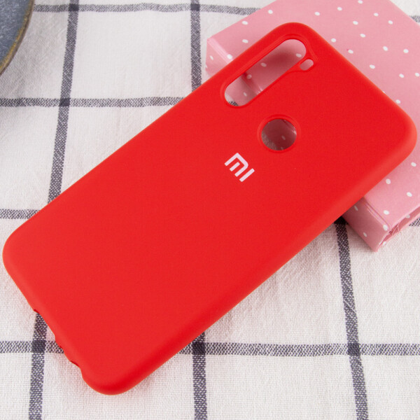 

Чехол Silicone Cover Full Protective (AA) для Xiaomi Redmi Note 8T Красный / Red (121546)