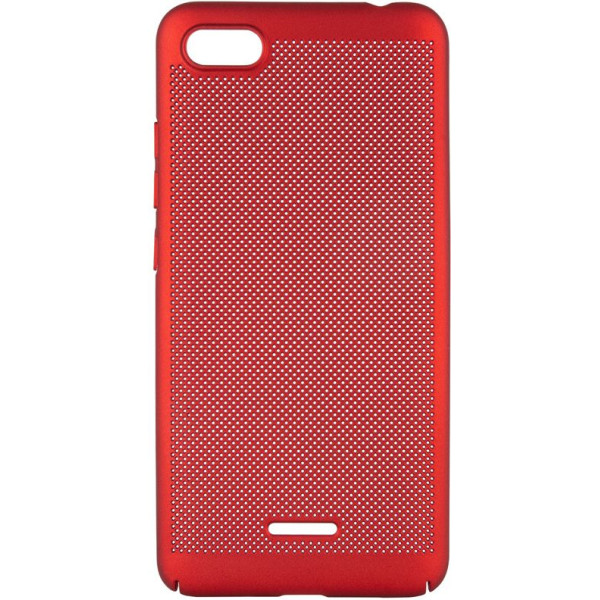 

ультратонкий дышащий Grid case для Xiaomi Redmi 6A (Красный) (707776)