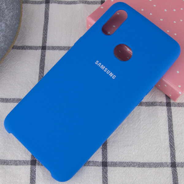

Чехол Silicone Cover (AA) для Samsung Galaxy A10s Синий / Blue (120710)