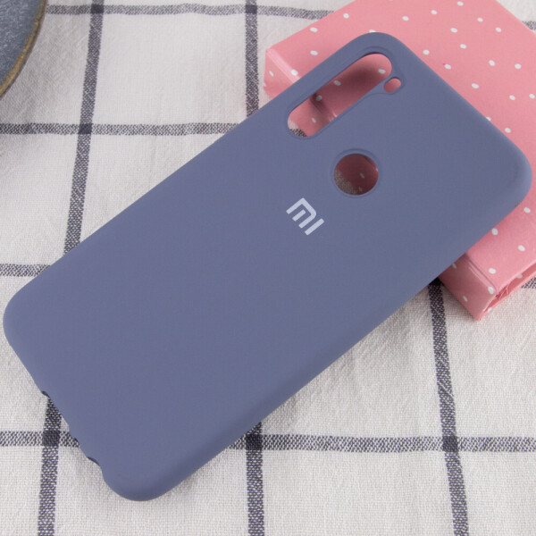 

Чехол Silicone Cover Full Protective (AA) для Xiaomi Redmi Note 8T Серый / Lavender Gray (121559)