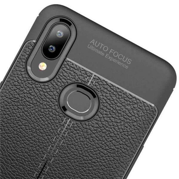 

TPU чехол фактурный (с имитацией кожи) для Samsung Galaxy A10s Черный (116466)