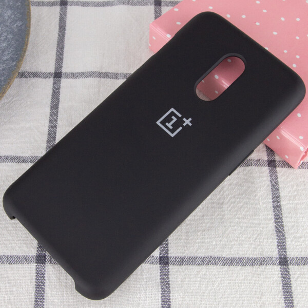 

Чехол Silicone Cover (AA) для OnePlus 7 Черный / Black (123154)
