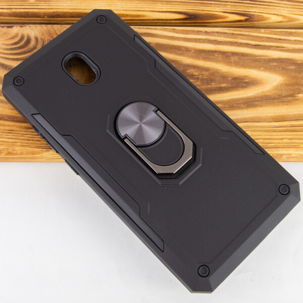 

Ударопрочный чехол SG Ring Color магнитный держатель для Xiaomi Redmi 8a Черный (115826)