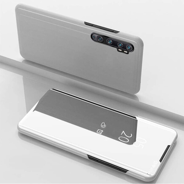 

Чехол-книжка Clear View Standing Cover для Xiaomi Mi Note 10 / Note 10 Pro / Mi CC9 Pro Серебряный (121573)