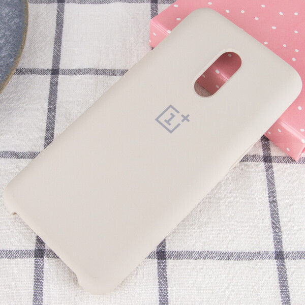 

Чехол Silicone Cover (AA) для OnePlus 7 Серый / Stone (123146)
