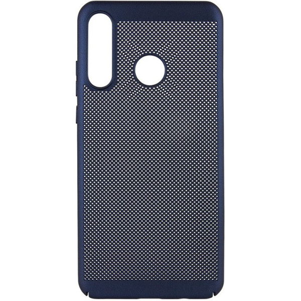 

ультратонкий дышащий Grid case для Huawei P30 lite (Темно-синий ) (707708)