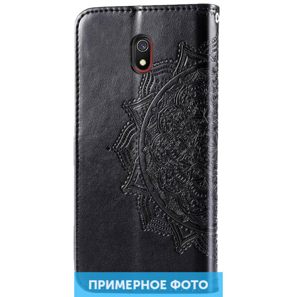 

Кожаный чехол (книжка) Art Case с визитницей для Xiaomi Redmi 8a Черный (115532)